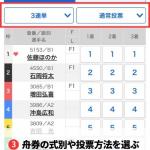 式別と投票方法