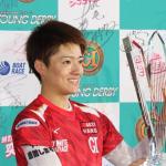 PG1ヤングダービー2021で優勝した羽野直也