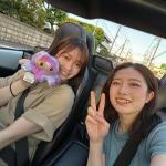 根岸真優と西田和加のツーショット