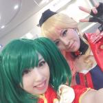 清水沙樹選手とコスプレしたときの高田選手