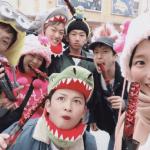 山崎小葉音選手（右）とその同期たち②