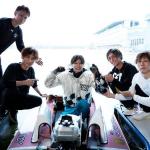 師匠たちにSG初制覇を祝われる末永和也