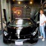 茅原悠紀のマイカー・ランボルギーニ