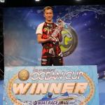 SGオーシャンカップで優勝した西山貴浩