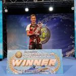 SGオーシャンカップ2025で優勝した西山貴浩