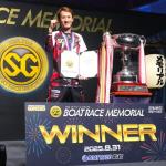 SGボートレースメモリアル2025で優勝した白井英治