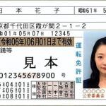 平井佳織さんは運転免許証の見本写真に使われていた