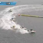 2番手争いを制したのは1号艇・汐崎！？