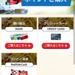 ポイント購入ページ