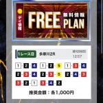 8月10日多摩川2Rの買い目