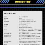 「ボートプラザ」の特定商取引法の記載