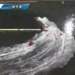 4号艇が3着を奪取した2周目2M