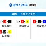 コロガシ2レース目の買い目