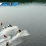 キレイなまくりでトップに立つ落合