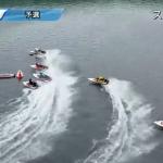 3号艇・藤田浩人がまくり差しを決める