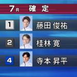 2026年1月26日若松7R結果