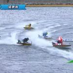 3号艇が2番手になった1周目2Mの攻防