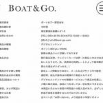 「BOAT&GO(ボート&ゴー)」の特定商取引法