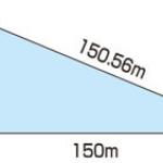 1コースと4コースの距離差