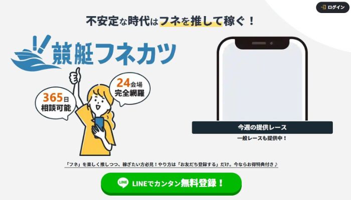 競艇予想サイト「フネカツ」の無料予想成績