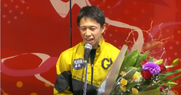 勝利について語る毒島誠