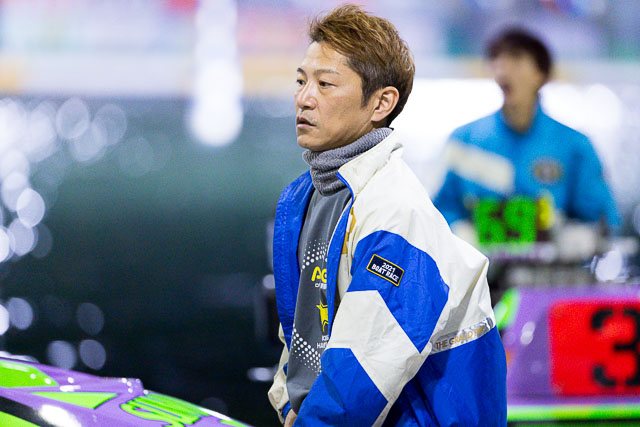 SGに出場していた時の濱野谷憲吾"