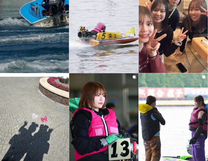 井上遥妃のインスタに並ぶ写真