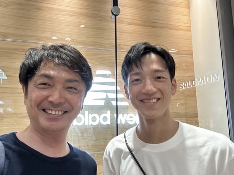 上條暢嵩と師匠・野添貴裕