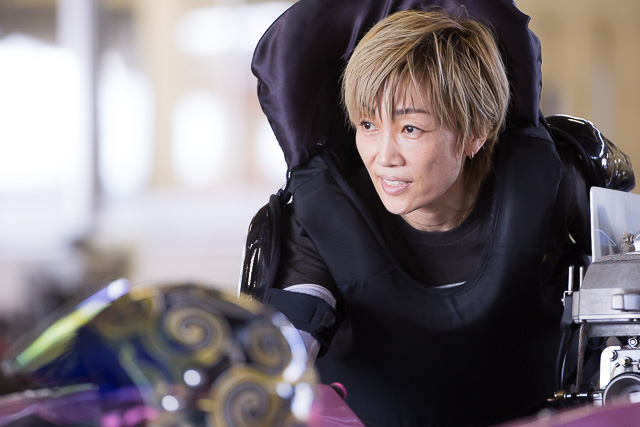 調整をかける中谷朋子