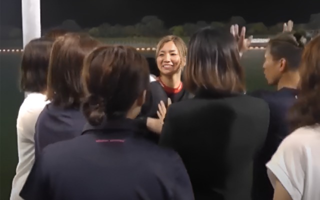 水神祭を始める富樫麗加