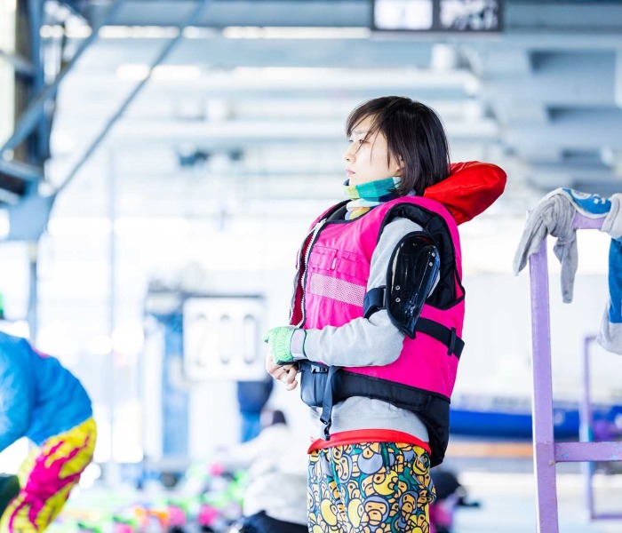 その日のコンディションを見ている宇野弥生