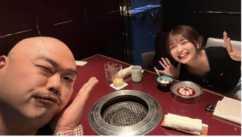 福留光帆と仲がよいクロちゃん