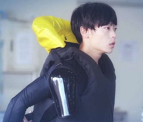 レースに臨む石本裕武