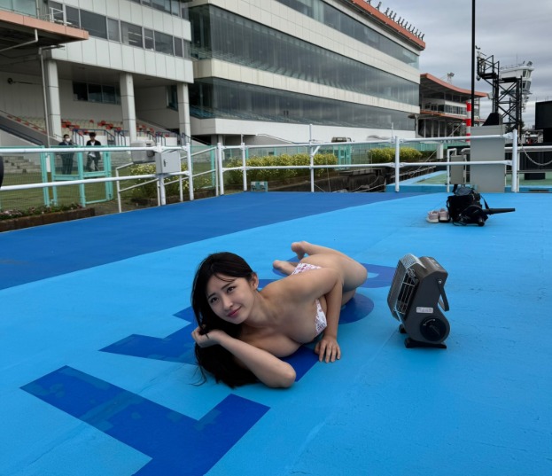 デジタル写真集の撮影風景②