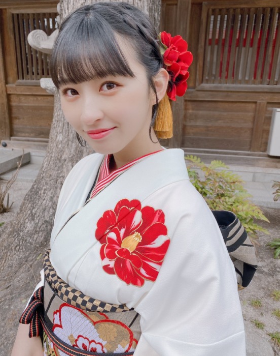 成人を迎えた松本日向