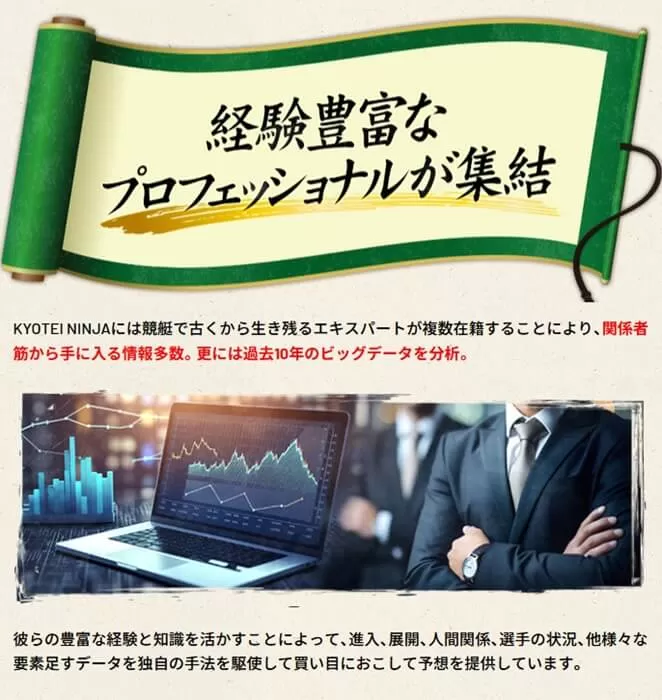 キョウテイニンジャの予想の根拠その1