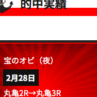 船の時代の的中実績